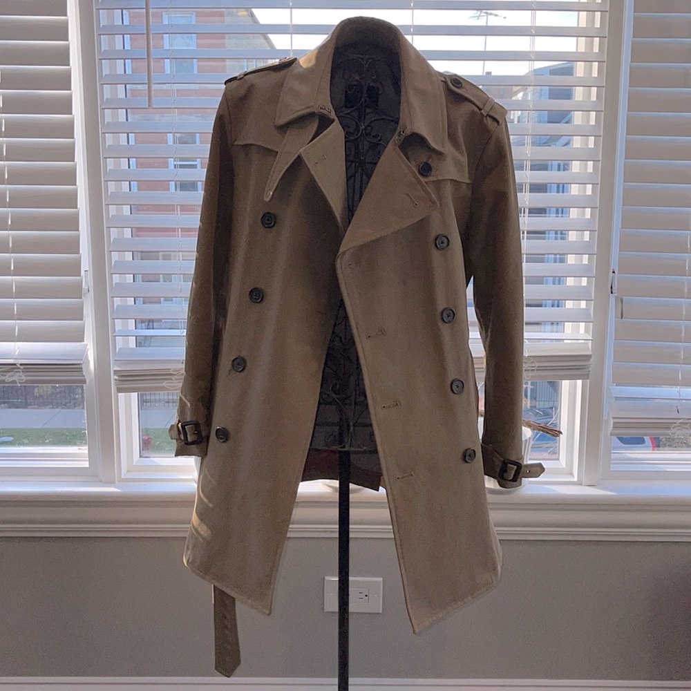 Men’s Banana Republic trench coat - Brown - Medium